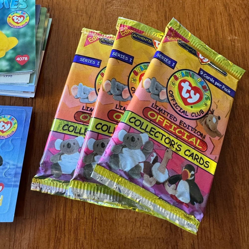 Beanie Baby Collector Cards